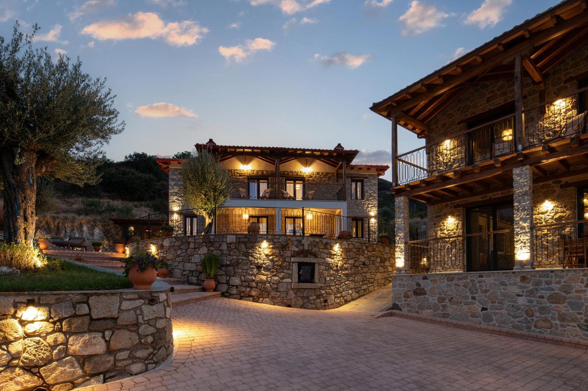 Lithos Villas Apollon Sykia Chalkidikis Exterior foto
